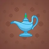 Genie Lamp #4494