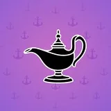 Genie Lamp #4504