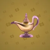 Genie Lamp #4522