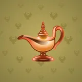 Genie Lamp #4525