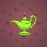 Genie Lamp #4529