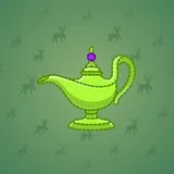Genie Lamp #4541