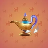 Genie Lamp #4543