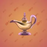 Genie Lamp #4548