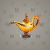 Genie Lamp #4558
