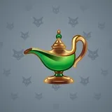 Genie Lamp #4562