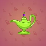 Genie Lamp #4563