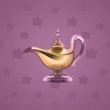 Genie Lamp #4574