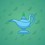 Genie Lamp #4578