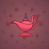 Genie Lamp #4582