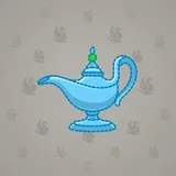 Genie Lamp #4585