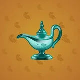 Genie Lamp #4587