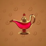 Genie Lamp #4611