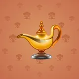 Genie Lamp #4619