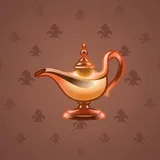 Genie Lamp #4621