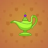 Genie Lamp #4628