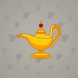 Genie Lamp #4631