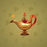 Genie Lamp #4635