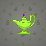 Genie Lamp #4646