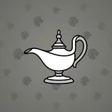 Genie Lamp #4661