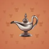 Genie Lamp #4662