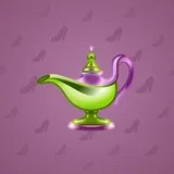 Genie Lamp #4677