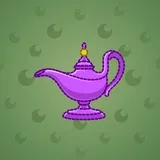 Genie Lamp #4682