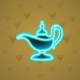 Genie Lamp #4684