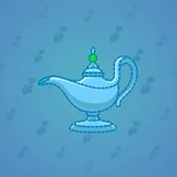Genie Lamp #4691