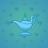 Genie Lamp #4695