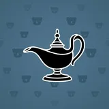 Genie Lamp #4709