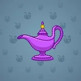 Genie Lamp #4715