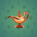 Genie Lamp #4719