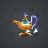 Genie Lamp #4726