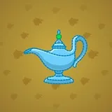 Genie Lamp #4730