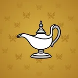 Genie Lamp #4750