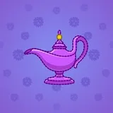 Genie Lamp #4755