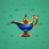 Genie Lamp #4807