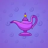 Genie Lamp #4810