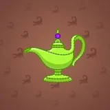 Genie Lamp #4812