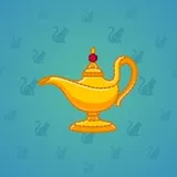 Genie Lamp #4813