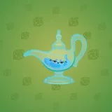 Genie Lamp #4814