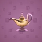 Genie Lamp #4819