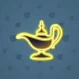 Genie Lamp #4820