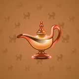 Genie Lamp #4830