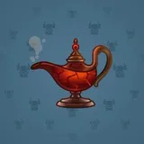 Genie Lamp #4836