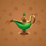 Genie Lamp #4857