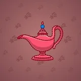 Genie Lamp #4871