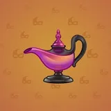 Genie Lamp #4872