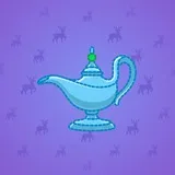 Genie Lamp #4873